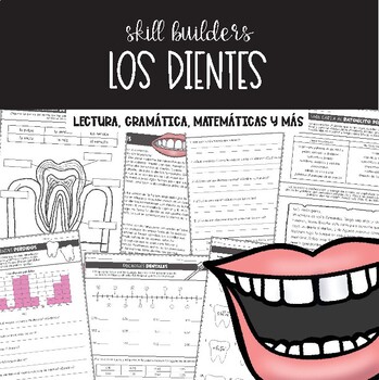 Preview of Teeth Spanish Reading Comprehension | los dientes