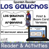 Gauchos de Argentina Spanish Reader & Activities Printable