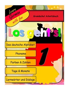 Preview of Los geht's 1 - Grundschul Arbeitsbuch - learn German