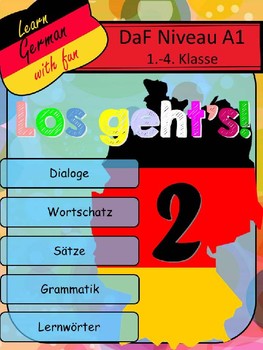 Preview of Los geht's 2 - Grundschul Arbeitsbuch - learn German