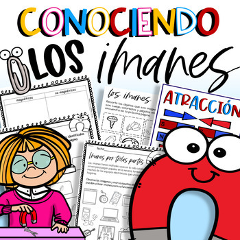 Preview of Los imanes in Spanish | Magnetism Spanish Worksheets