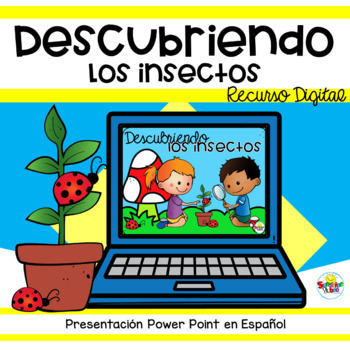 Preview of Los insectos Presentación interactiva | Insects Power Point in Spanish