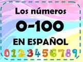Los numeros 0-100 - Numbers ins spanish