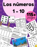Los números 1-10 (Spanish Numbers 0 to 10 Fluency)