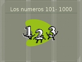 Los numeros 101-1000 Spanish PowerPoint