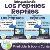 Los reptiles | Reptile Readers | Printable & Boom Cards wi
