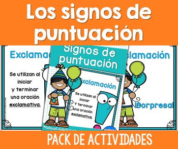 Preview of Los signos de puntuación | Posters | Gratis