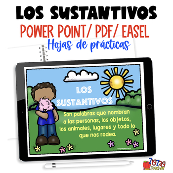 Preview of Los sustantivos - Power Point - Tareas imprimibles - Spanish 