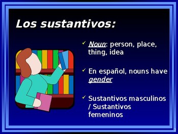 Los sustantivos (nouns) en español by Teach and Lead | TPT
