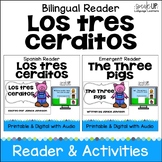 Bilingual Tres Cerditos Fairy Tale Reader Easy Beginning M