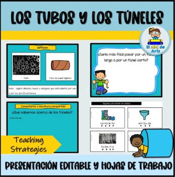 Preview of Los tubos y los túneles | Presentación en PPT editable