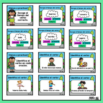 Los verbos - Spanish Verbs PowerPoint/Distance Learning | TpT