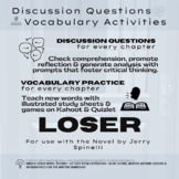 Loser by Jerry Spinelli: A Literature Study Unit (editable)