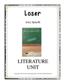 Loser by Jerry Spinelli Literature Unit