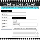 Loss, Grief, Bereavement, and Coping with Death Packet