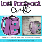 Back to School Adjective Craft & Writing