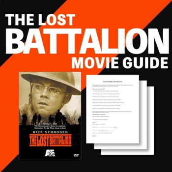 Preview of The Lost Battalion Video Guide World War I