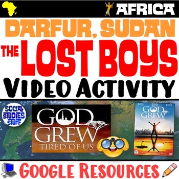 Preview of Lost Boys of Sudan Video Questions Darfur Africa | God Grew Tired of Us | Google