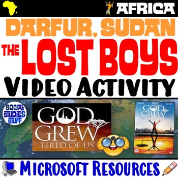 Preview of Lost Boys of Sudan Video Questions Darfur | God Grew Tired of Us | Microsoft
