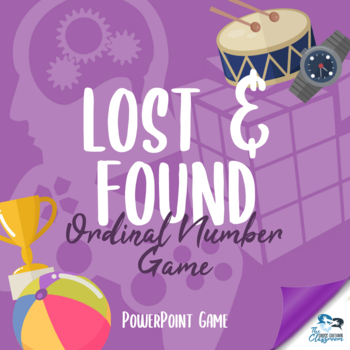 Preview of Lost & Found - Ordinal Number Game