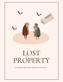 Preview of Lost Property. Video Lesson. Alzheimer's .  ESL. EFL. Character. Elderly.