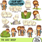 Lost Sheep Parable Clip Art Collection (COLOR ONLY)