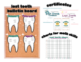 Lost Tooth Bulletin Board || Certificates/Awards || Chart/Graph