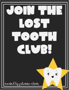 Preview of Lost Tooth Club Pack