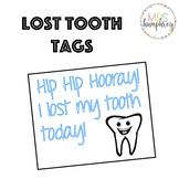 Lost Tooth Tags #austeacherBFR