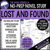 Lost and Found Novel Study { Print & Digital }