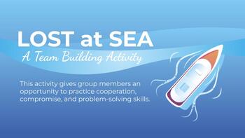 Preview of Lost at Sea: A Team Building Activity