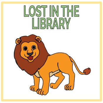 Preview of Lost in the Library Reading Activities Back to School