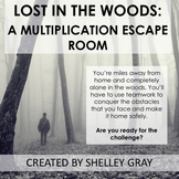 Lost in the Woods: A Multiplication Escape Room Activity |