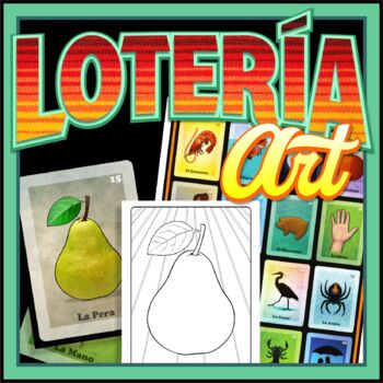 Preview of Lotería Art - Templates, Reference & Coloring Sheets + Loteria Cards & Boards