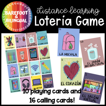 Preview of Lotería Game | Bilingual | Dual Language | Dual Immersion