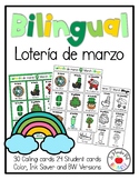 Lotería de marzo Bilingual March Bingo