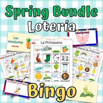 Preview of Lotería Bundle - Spring / Easter Collection
