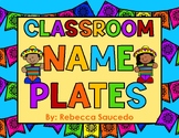 Loteria Fiesta Classroom Desk Name Plates