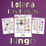 Lotería Las Fiestas - Parties and Holidays Bingo (Spanish)