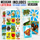 Loteria Mexicana | 30 Game Cards | Kid Friendly | Mexican Bingo
