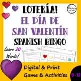 Lotería El Día de San Valentín - Valentine's Day Spanish B