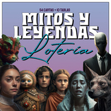 Lotería de Mitos y Leyendas (54 tarjetas + 10 tablas) (Español)