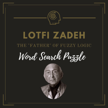 Preview of Lotfi Zadeh Word Search Puzzle - Fuzzy Logic Artificial Intelligence - Pioneers