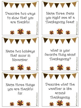Lots of Language - Thanksgiving Edition by The Digital SLP | TPT