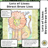 Lots of Lines: Direct Draw Lion
