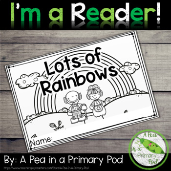 Preview of Lots of Rainbows  - St. Patrick's Day Emergent Reader and Response Activities