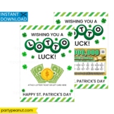 Lotto Luck, Teacher Appreciation, Lottery Ticket Holder, T