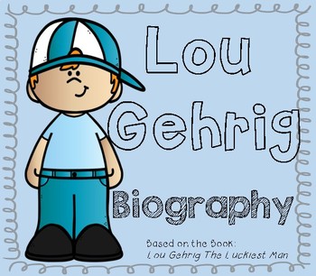 Preview of Lou Gehrig / ALS / New York Yankees- Biography
