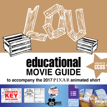 Lou Pixar Short Video Guide | Questions | Worksheet | Google Form (2017)