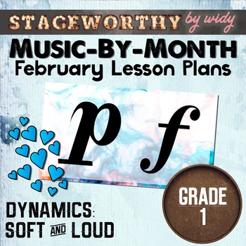 Preview of Loud and Soft Activities for Music - Dynamics Lesson Plans - Grade 1 Music